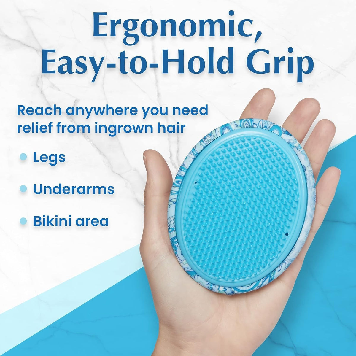 Gentle Exfoliating Brush for Ingrown Hairs: Pre-Shave Skin Treatment