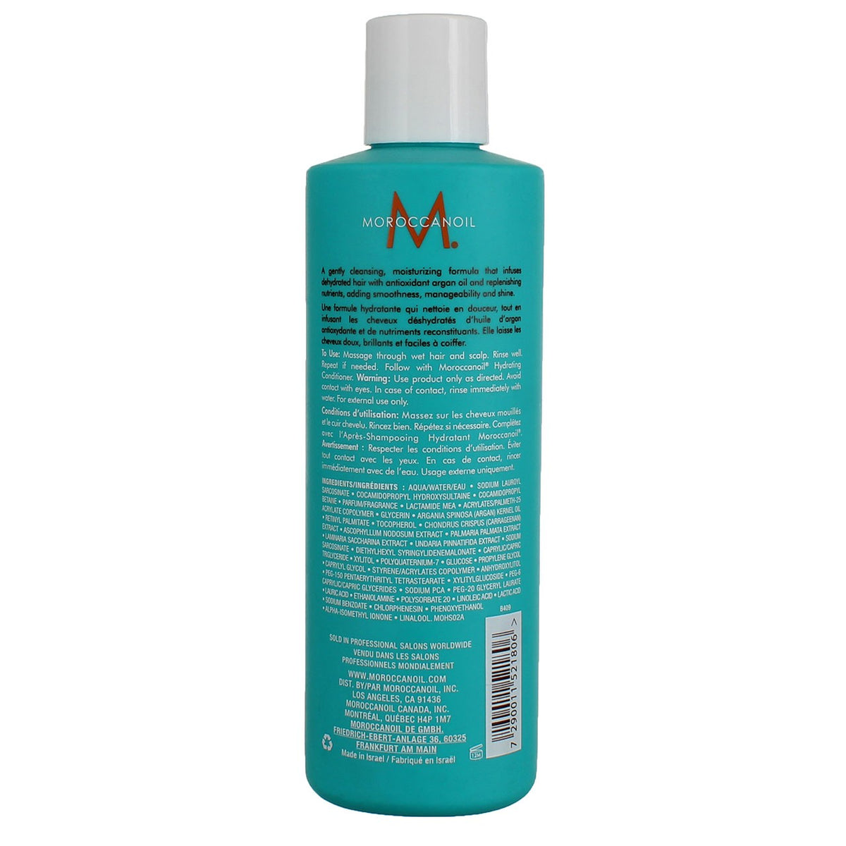 Hydrating Hair Shampoo with Argan Oil for All Hair Types - 8.5 fl oz