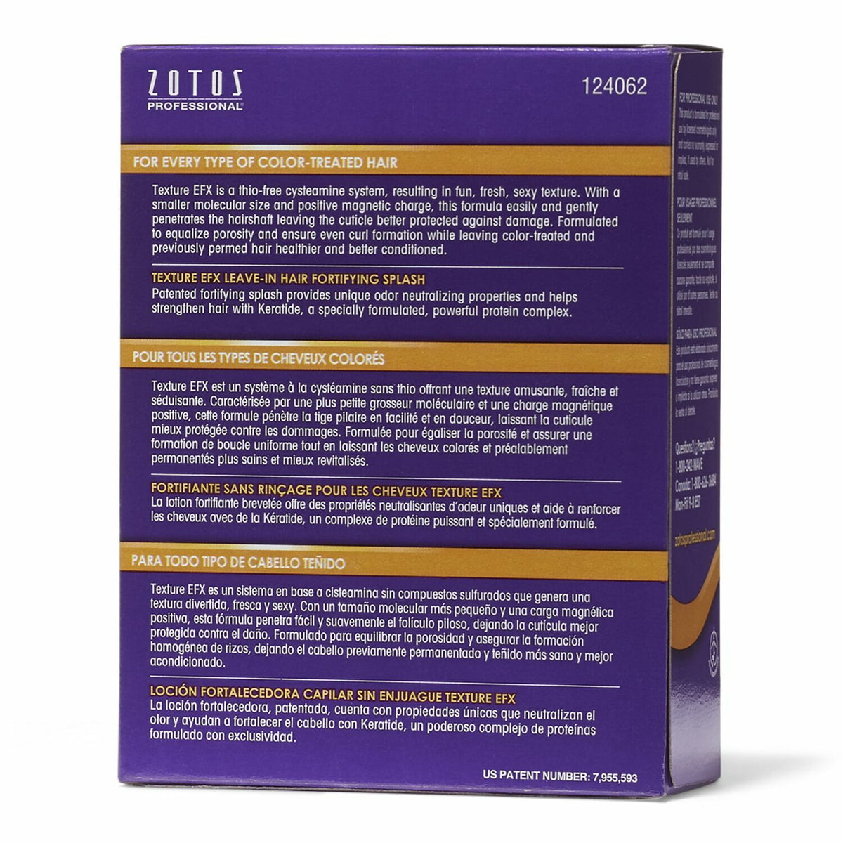 Zotos Professional Texture EFX tinted & Permed Hair
