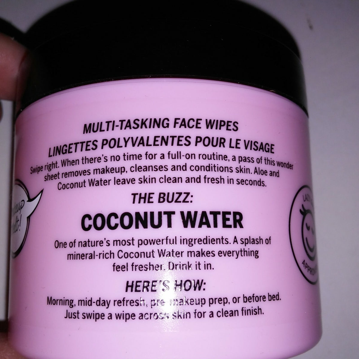 Victoria's Secret PINK Makeup Remover Wipes Set of 3 Coconut Water 45 Count