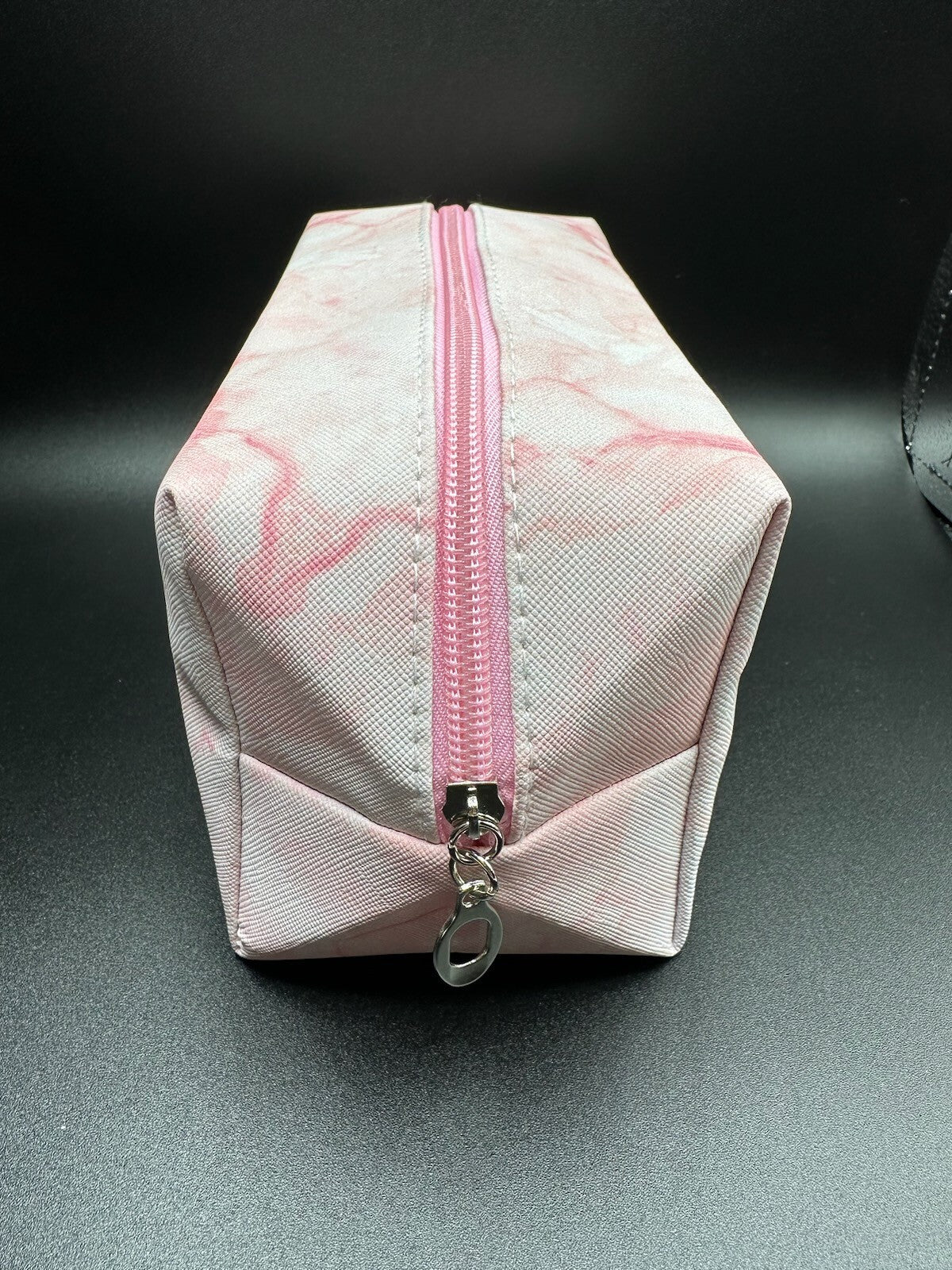 Pink Marbled Makeup & Cosmetic Accessories Bag