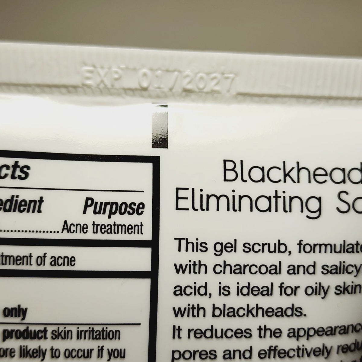 Garnier SkinActive Clean Scrub Blackhead Eliminating 5 Ounce (145ml)