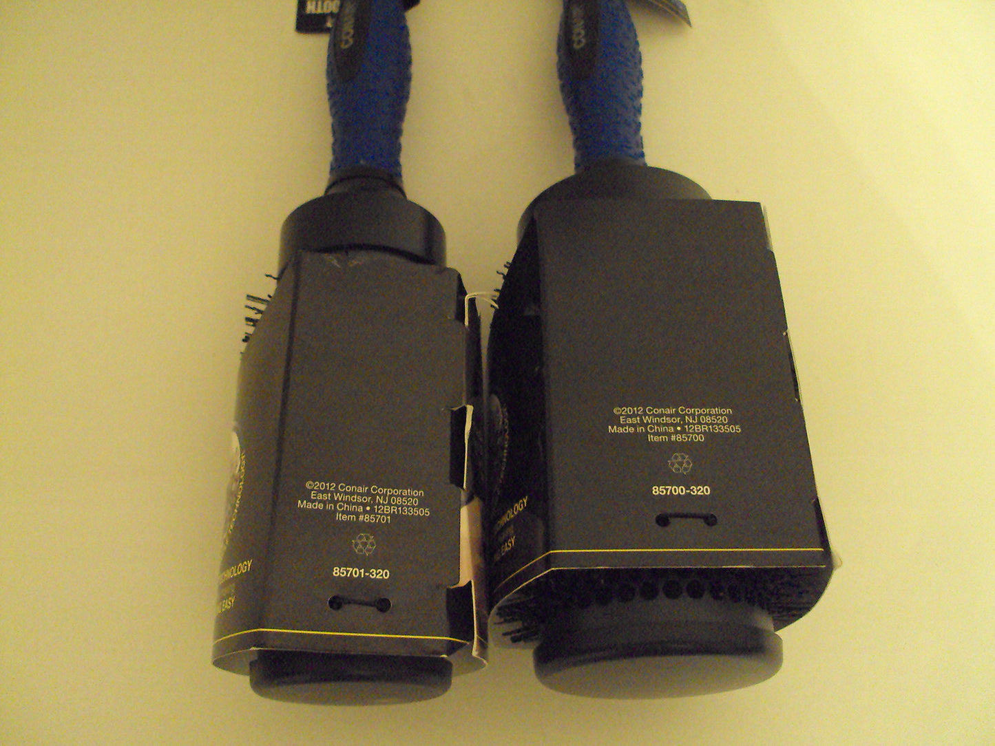 Conair Carbon Smooth Barrel Brush Set for Fast Drying and Shine