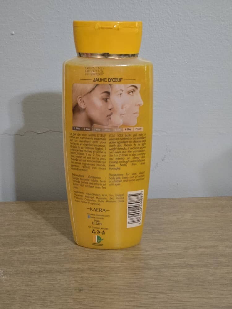 Egg Yolk Clarifying Shower Gel & Lotion Set 450ML - Skin Brightening