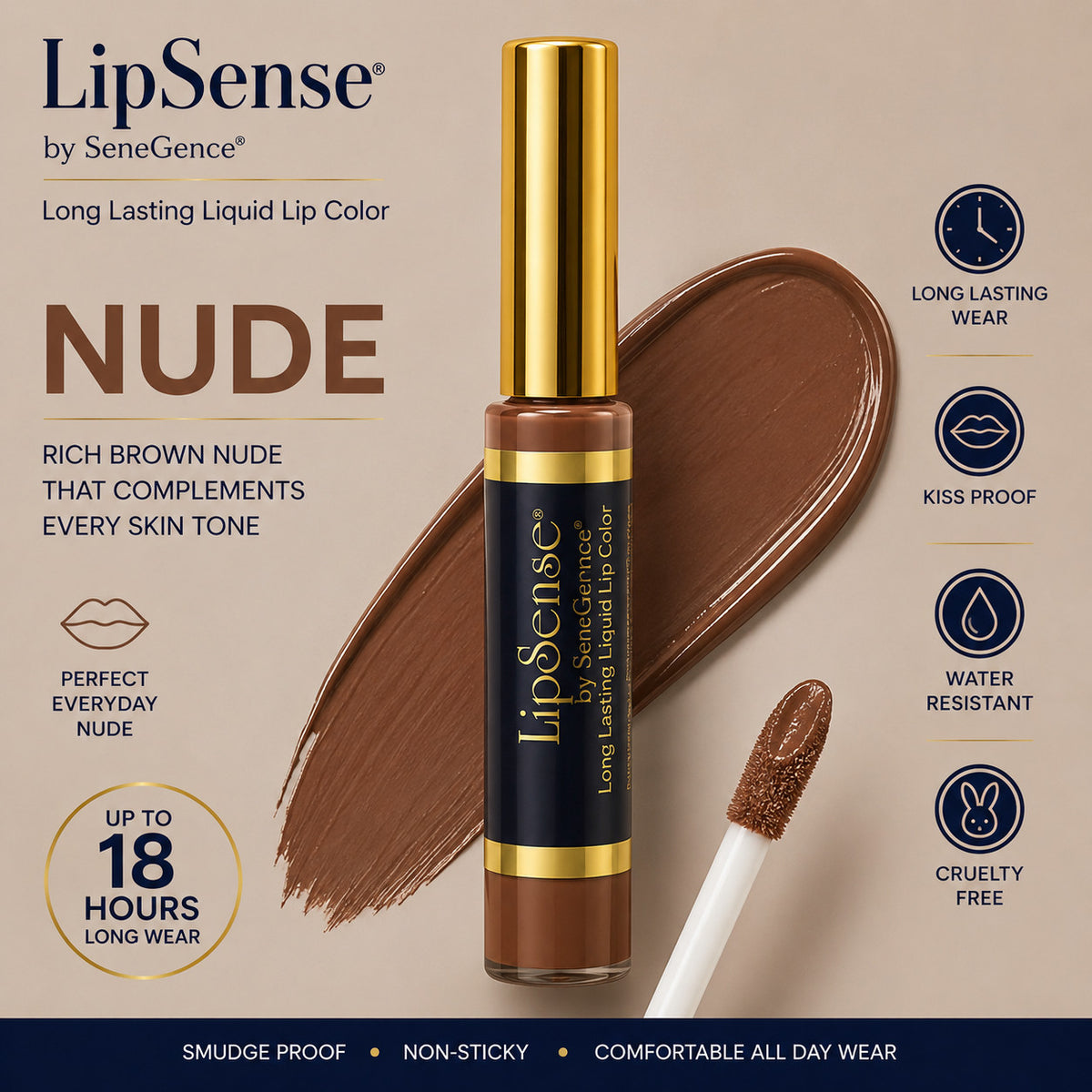 LipSense Long Lasting Liquid Lipstick - Multi-Color Shades, Buy 2 Get 2 Free