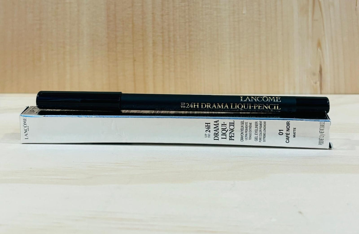 Lancôme 24H Drama Liqui-Pencil Gel Eyeliner #01 Cafe Noir 12g - Long-Lasting Makeup