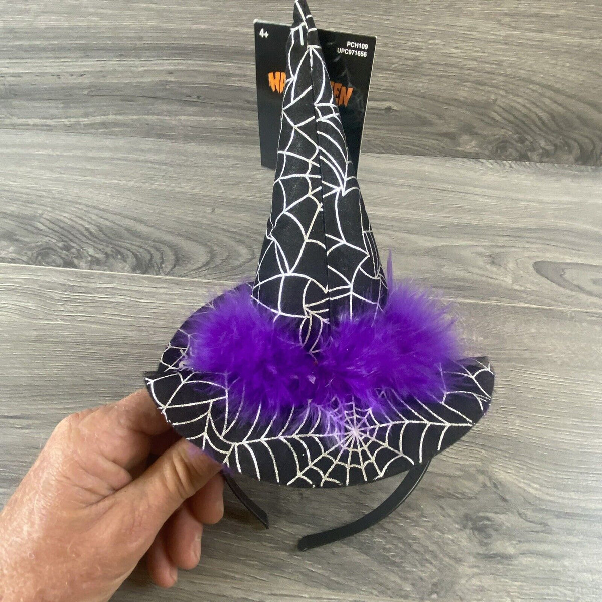 Witch Hat Spider Headband Halloween Cosplay Costume Accessory Dress Up