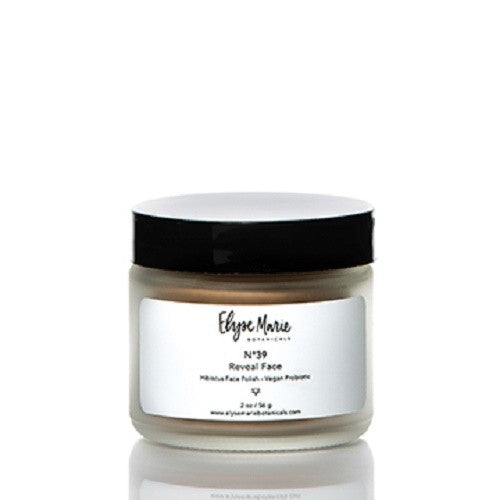 Vegan Hibiscus Face Polish with Probiotics - Brightening & Hydrating 2 Oz