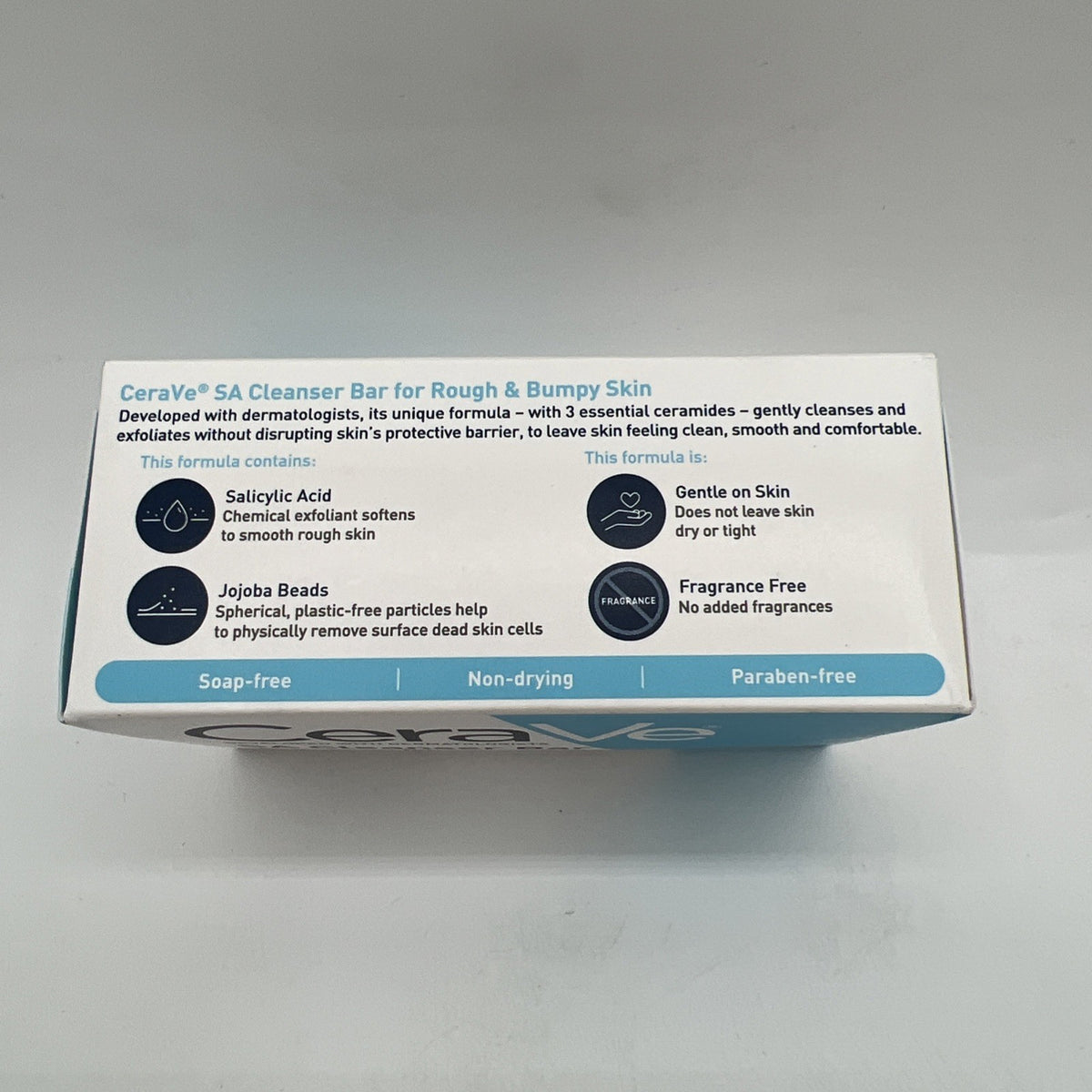 Cerave Salicylic Acid Cleanser Bar for Rough & Bumpy Skin 4.5 Oz 2 Pack