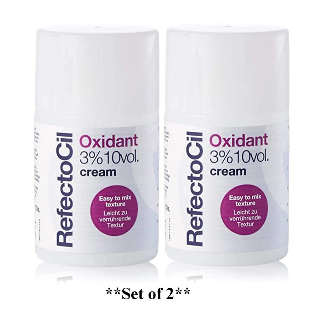 RefectoCil Oxidant 3% Developer Cream for Eyelash & Eyebrow Tinting 3.3oz