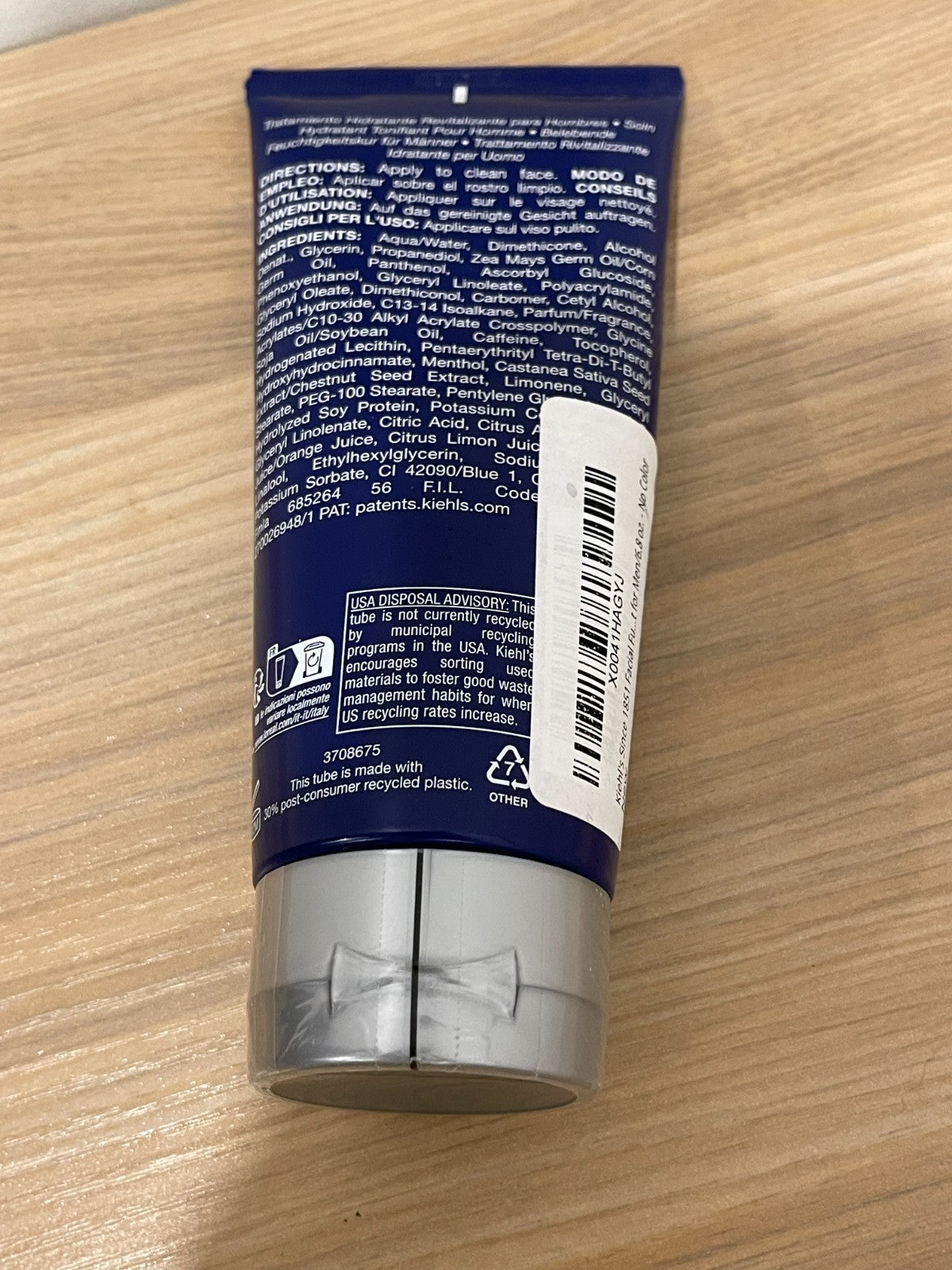 Men's Facial Moisturizer - Invigorating, Fast-Absorbing, 6.8 oz