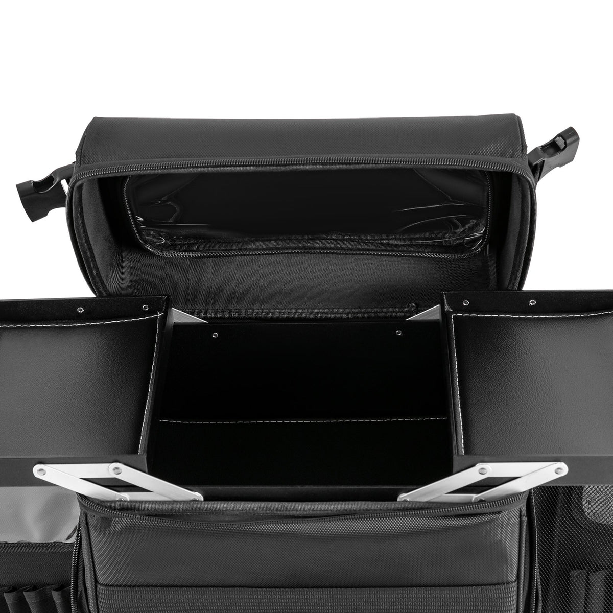 Travel Makeup Trolley with Multiple Compartments & Universal Wheels