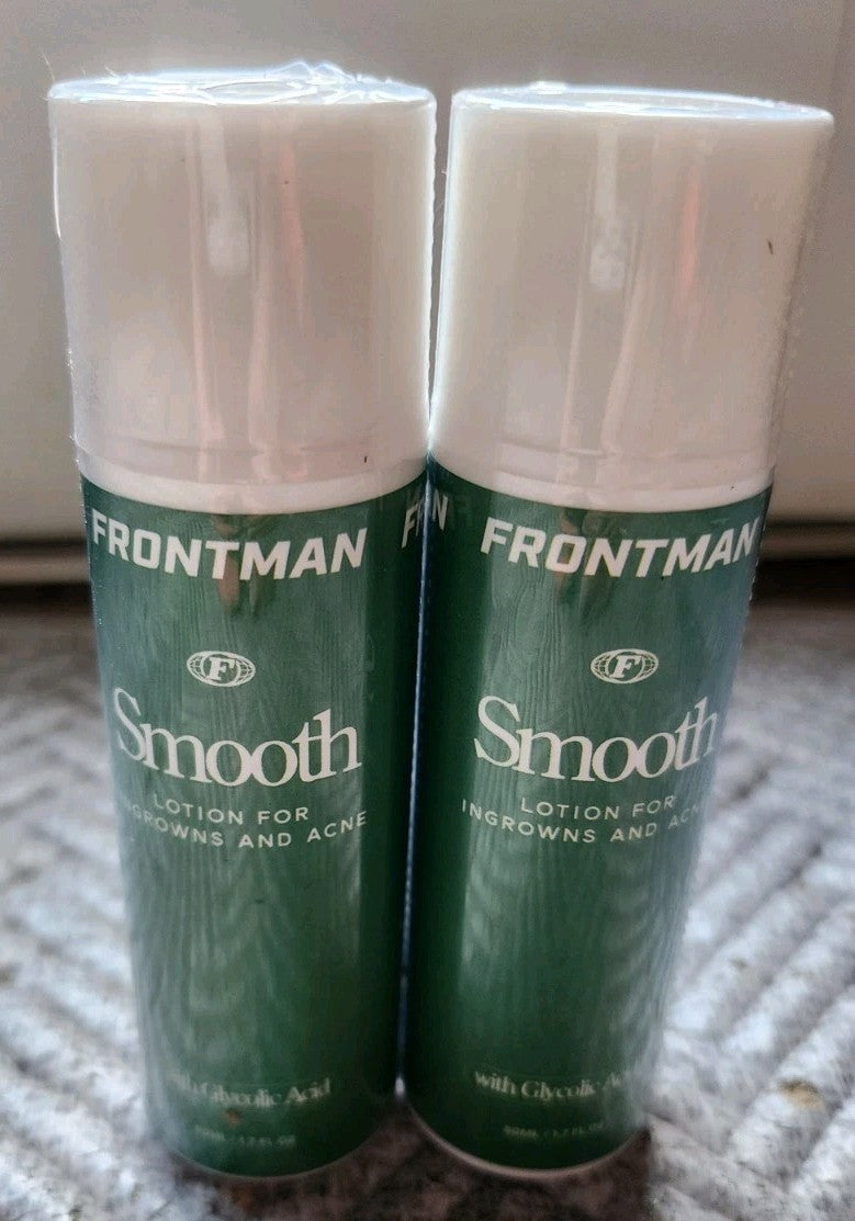 Men's Ingrown Hair & Acne Solution Lotion with Glycolic Acid - 2 Pack, 1.7 Fl Oz