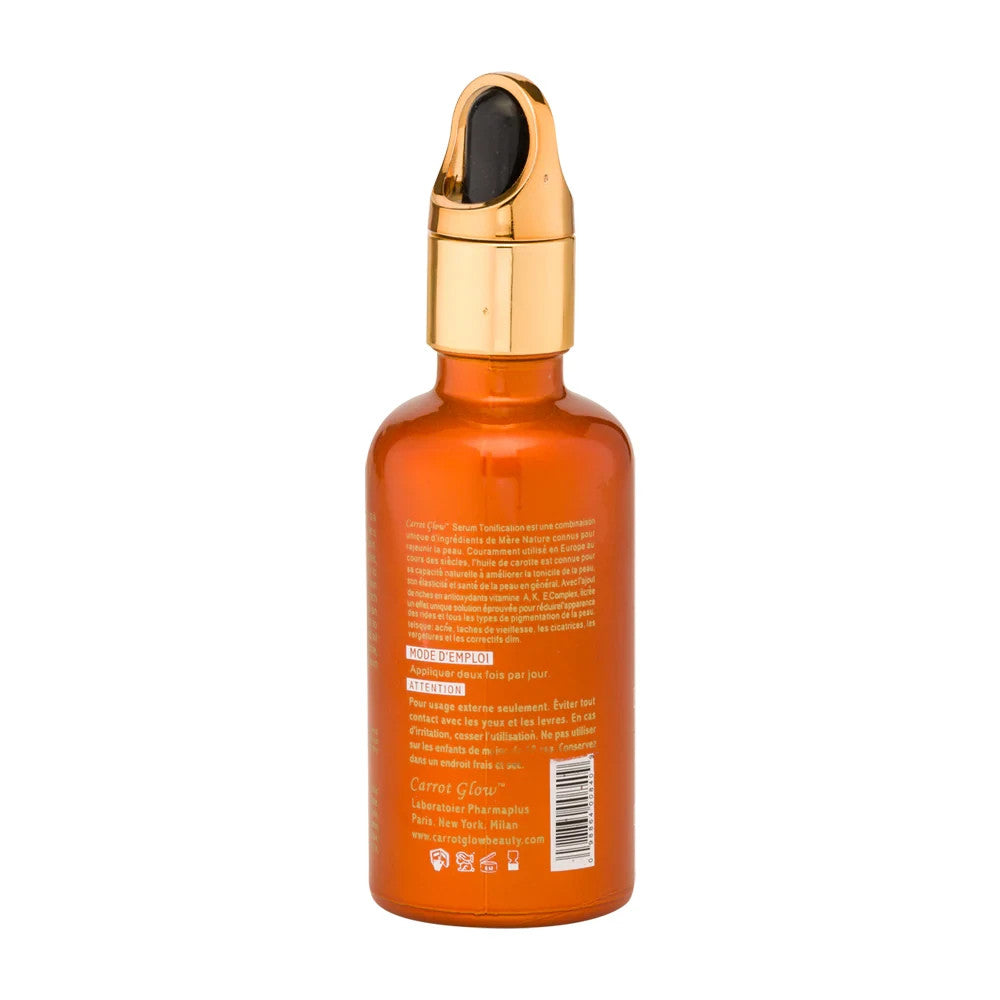 Carrot Glow Intense Skin Toning Serum with Vitamin A, K & E - 1.6 oz