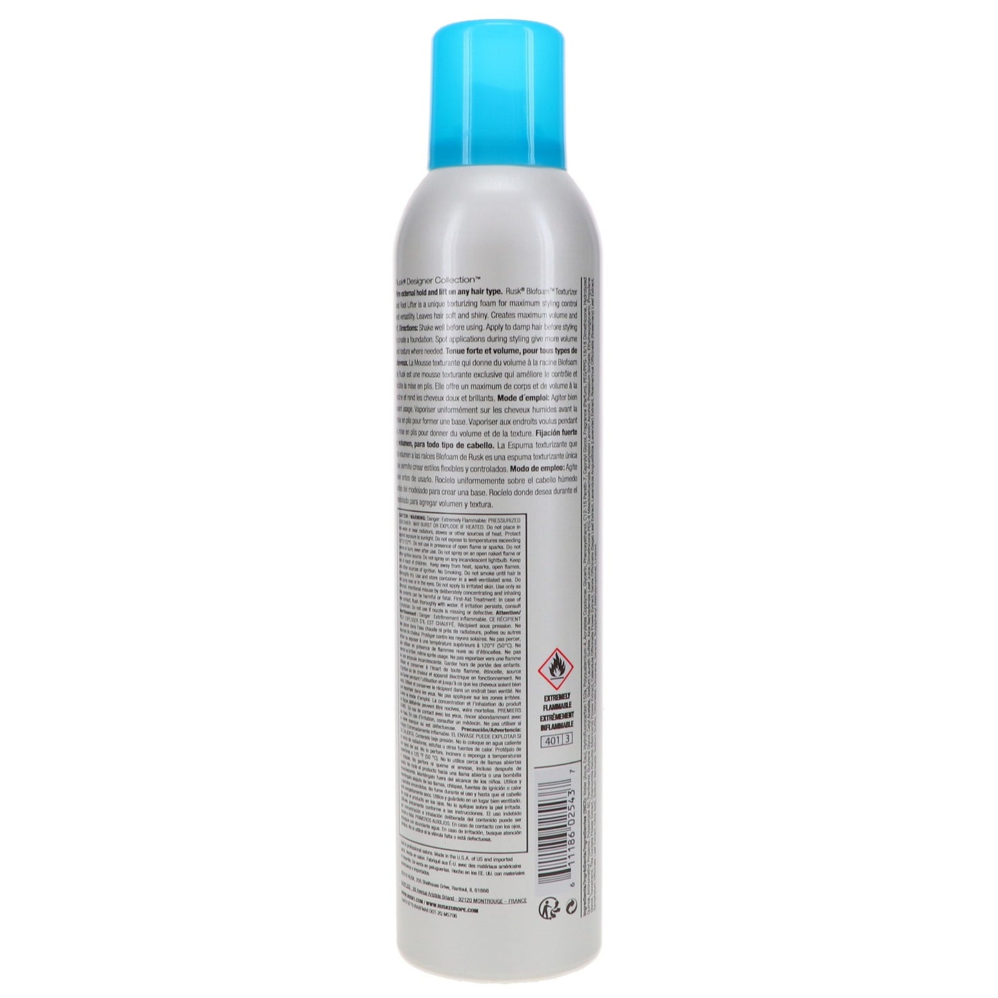 Rusk Blofoam Texturizer & Root Lifter Foam - Amplifies Curly Hair 8.8 oz 2 Pack
