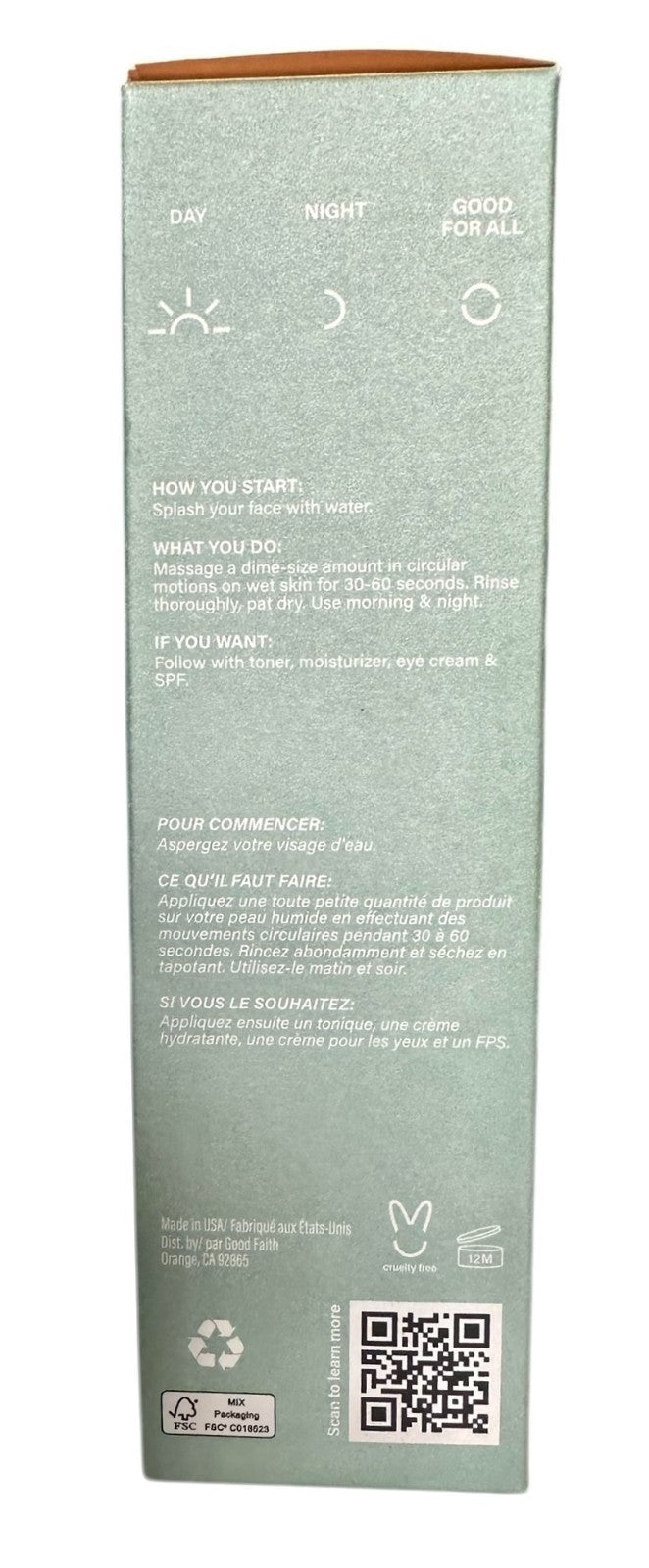 Gentle Hydrating Face Cleanser with Vitamin E - Sulfate-Free, 6.7 fl oz