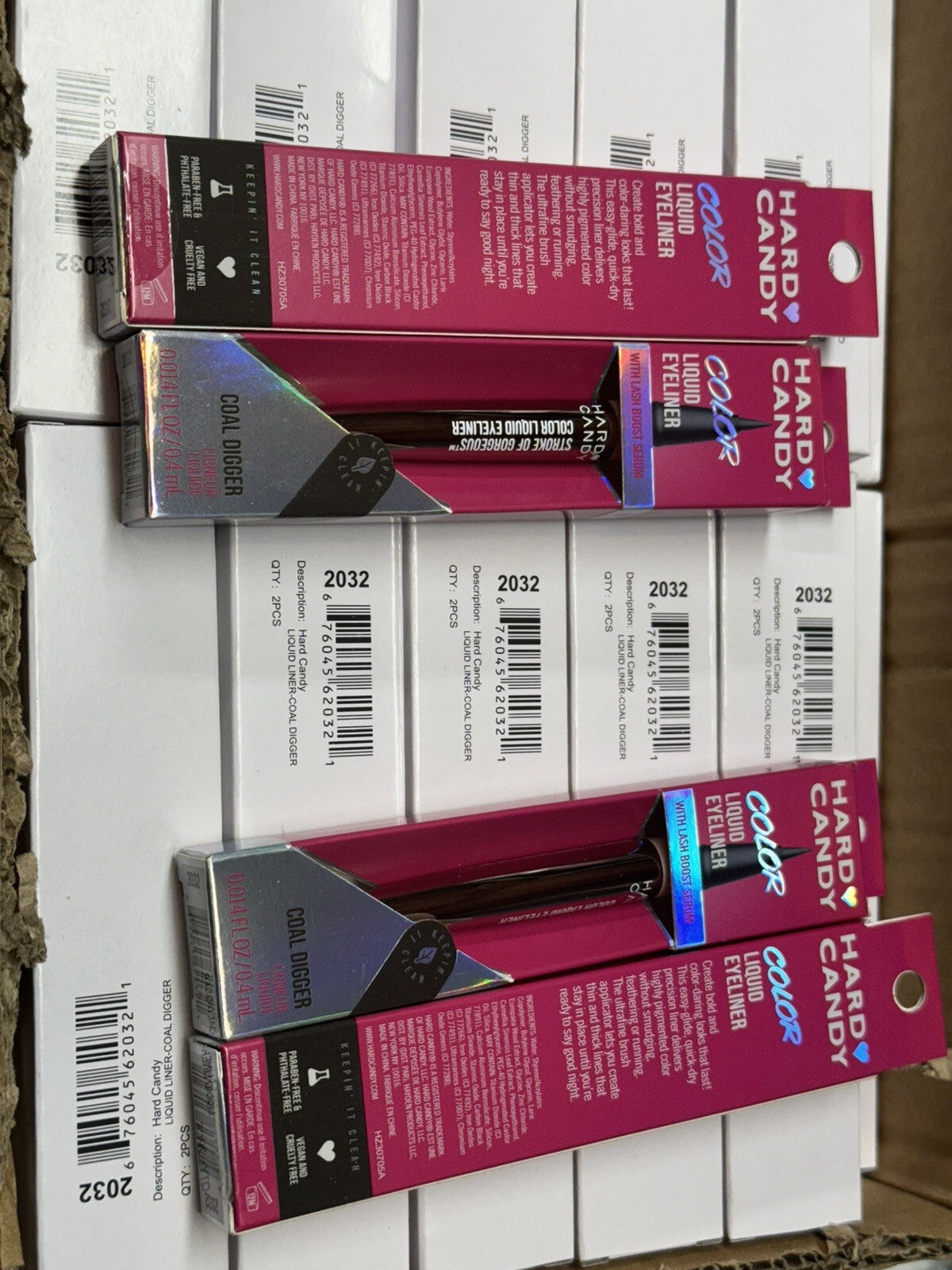 Liquid Eyeliner Set - 6 Metallic Shades for Bold Eye Looks