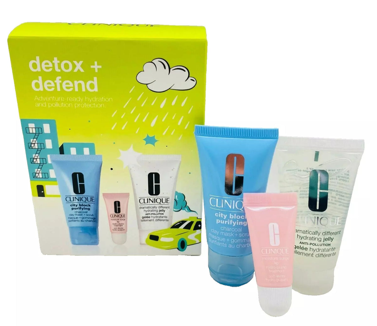 Hydrating Jelly & Clay Mask Set for All Skin Types – Travel Friendly