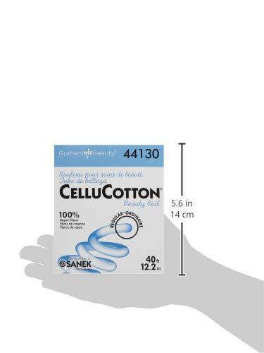 CelluCotton Beauty Coil 100% Rayon Regular - Graham Professional Spun Cotton Wounds