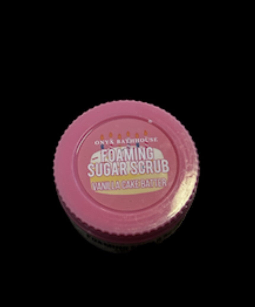 Onyx Bathhouse Foaming Sugar Scrub 4oz - Discontinued Item!