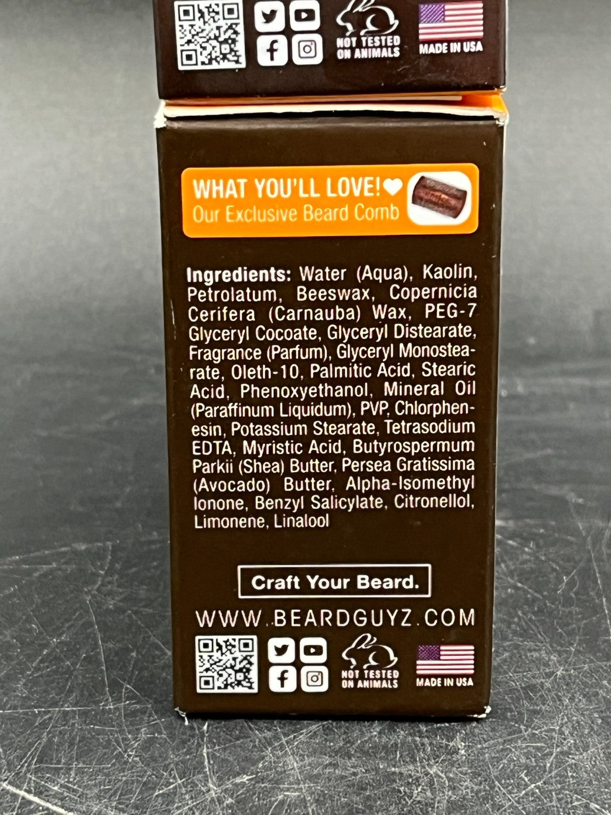 Beard Styling Clay with Kaolin for All-Day Hold - Matte Finish, 3 oz