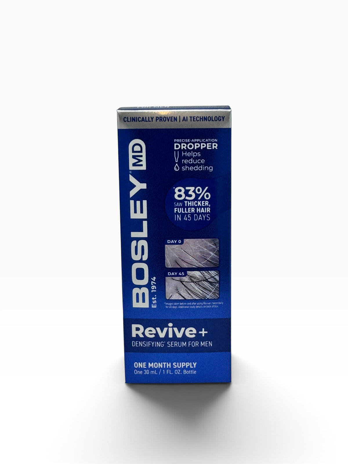 Bosley MD Revive + Densifying Hair Regrowth Serum for Men 1 fl oz