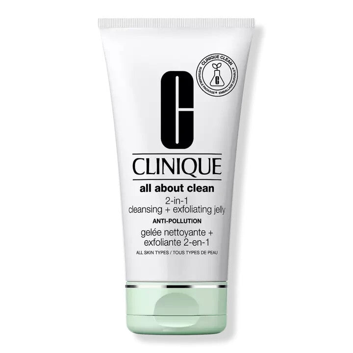 Clinique All About Clean 2-in-1 Cleansing + Exfoliating Jelly