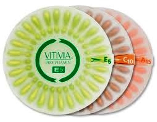 Lot of 4 Vitivia Vitamin Capsules – A15 Fast