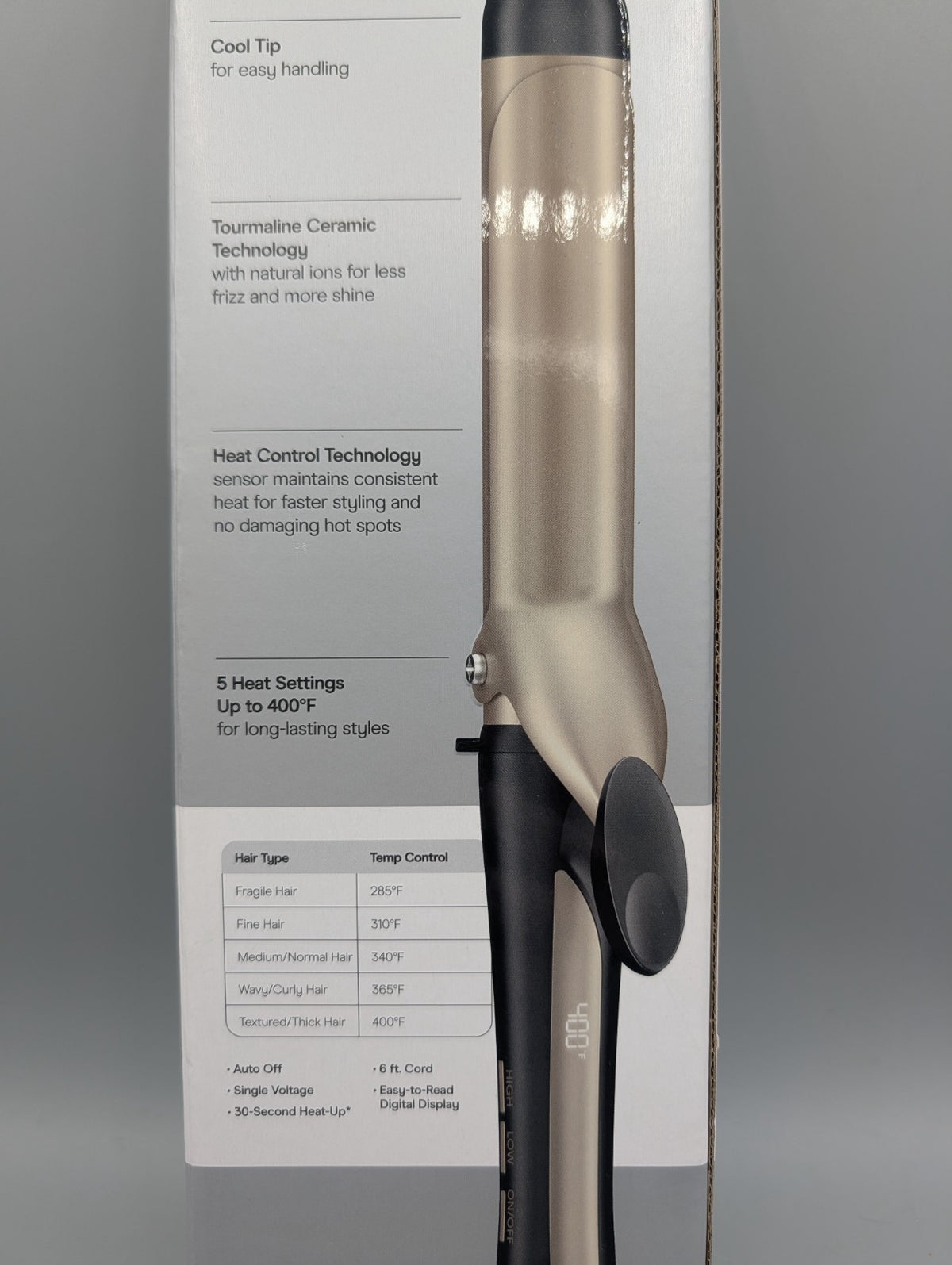 Conair InfinitiPro Digital Curling Iron 1.25 Inch - Set of 3