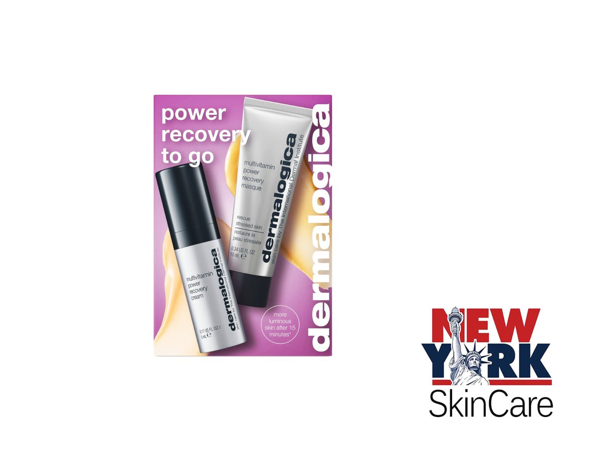 Dermalogica Power Recovery To Go Kit - Multivitamin Cream & Masque Travel Set