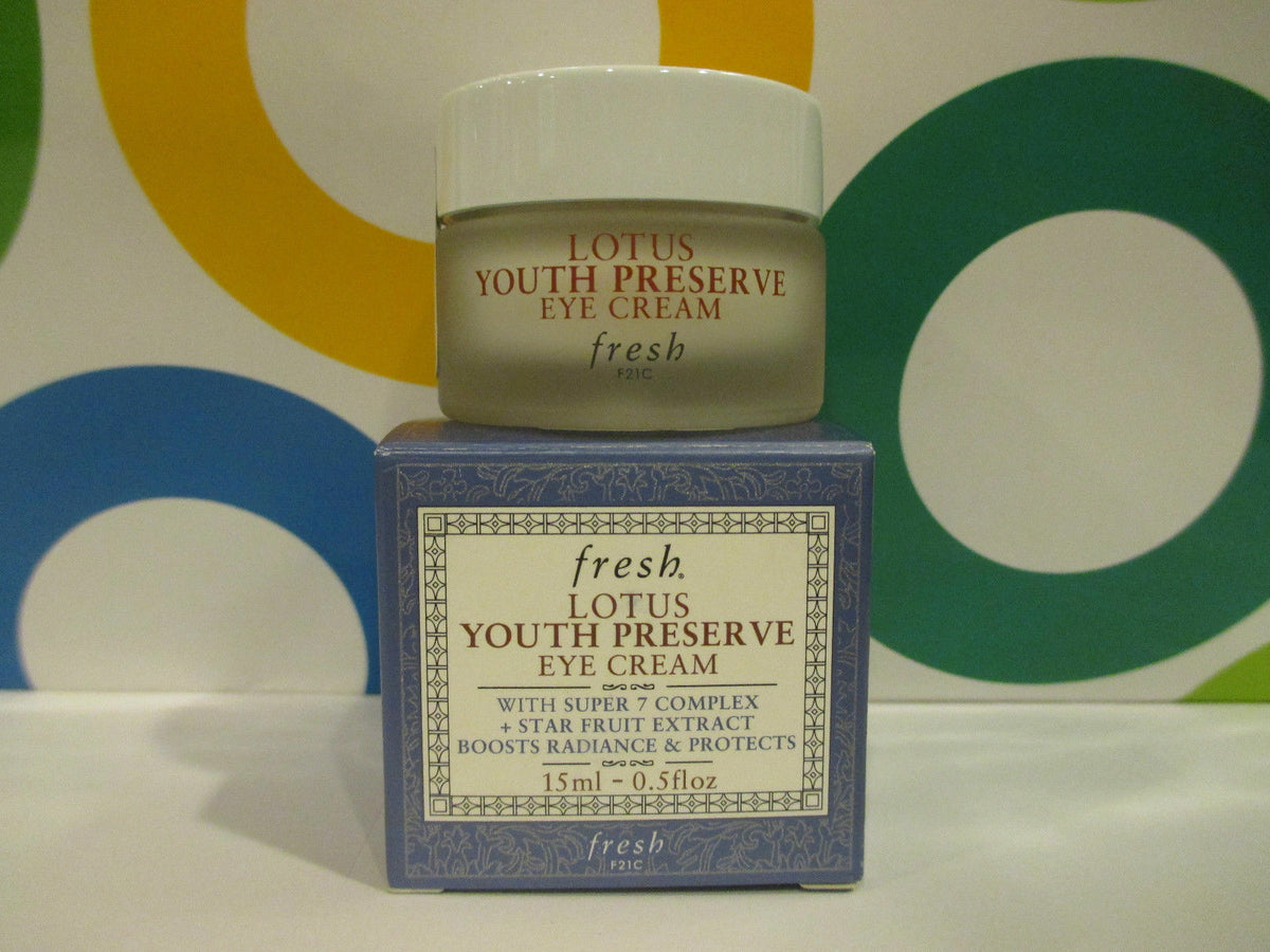 Fresh Lotus Youth Preserve Eye Cream 0.5 oz Anti-Aging Skincare