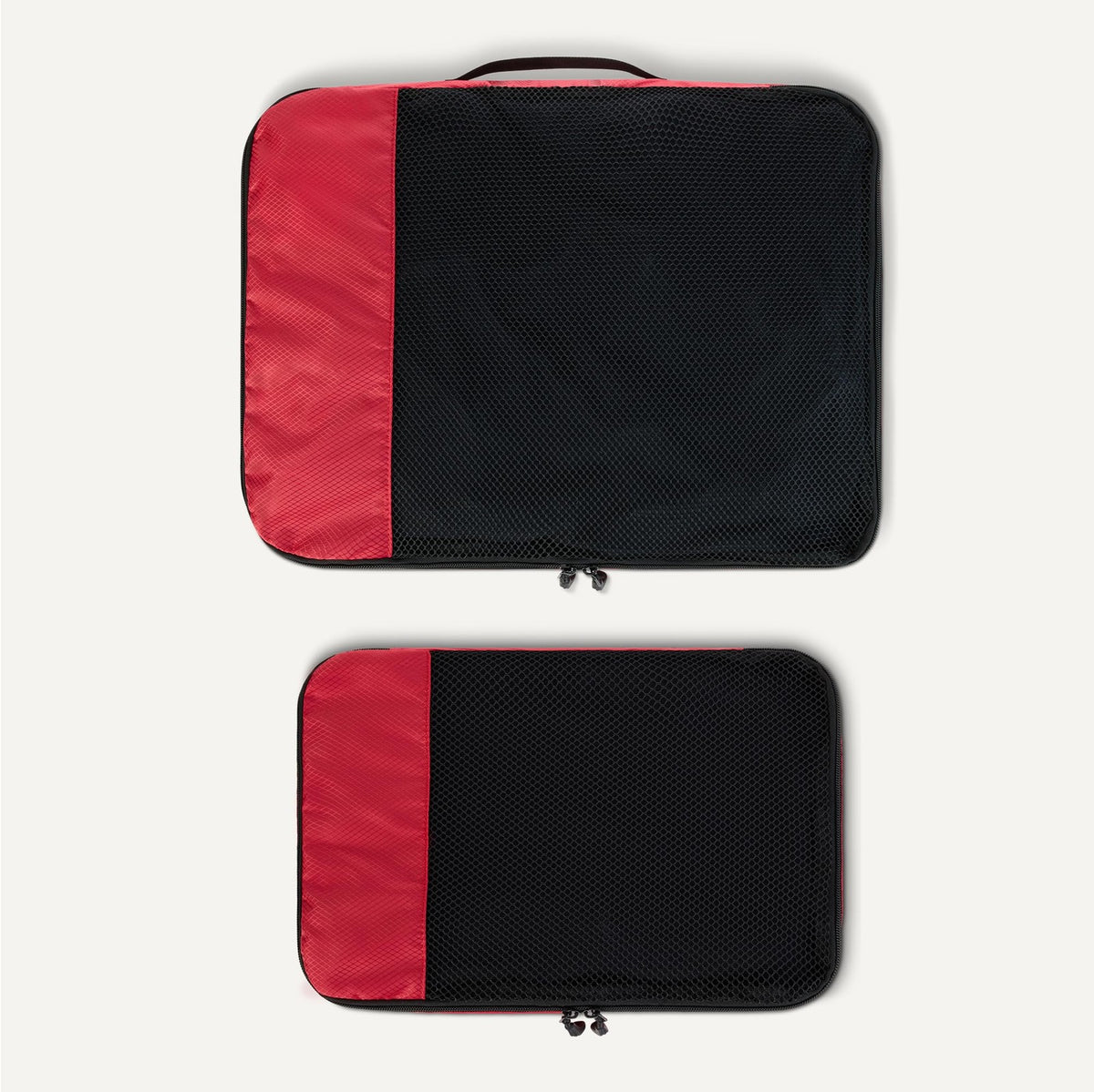 Travel Packing Cubes Set - 4 Pieces, Mesh Top Organizers for Suitcases
