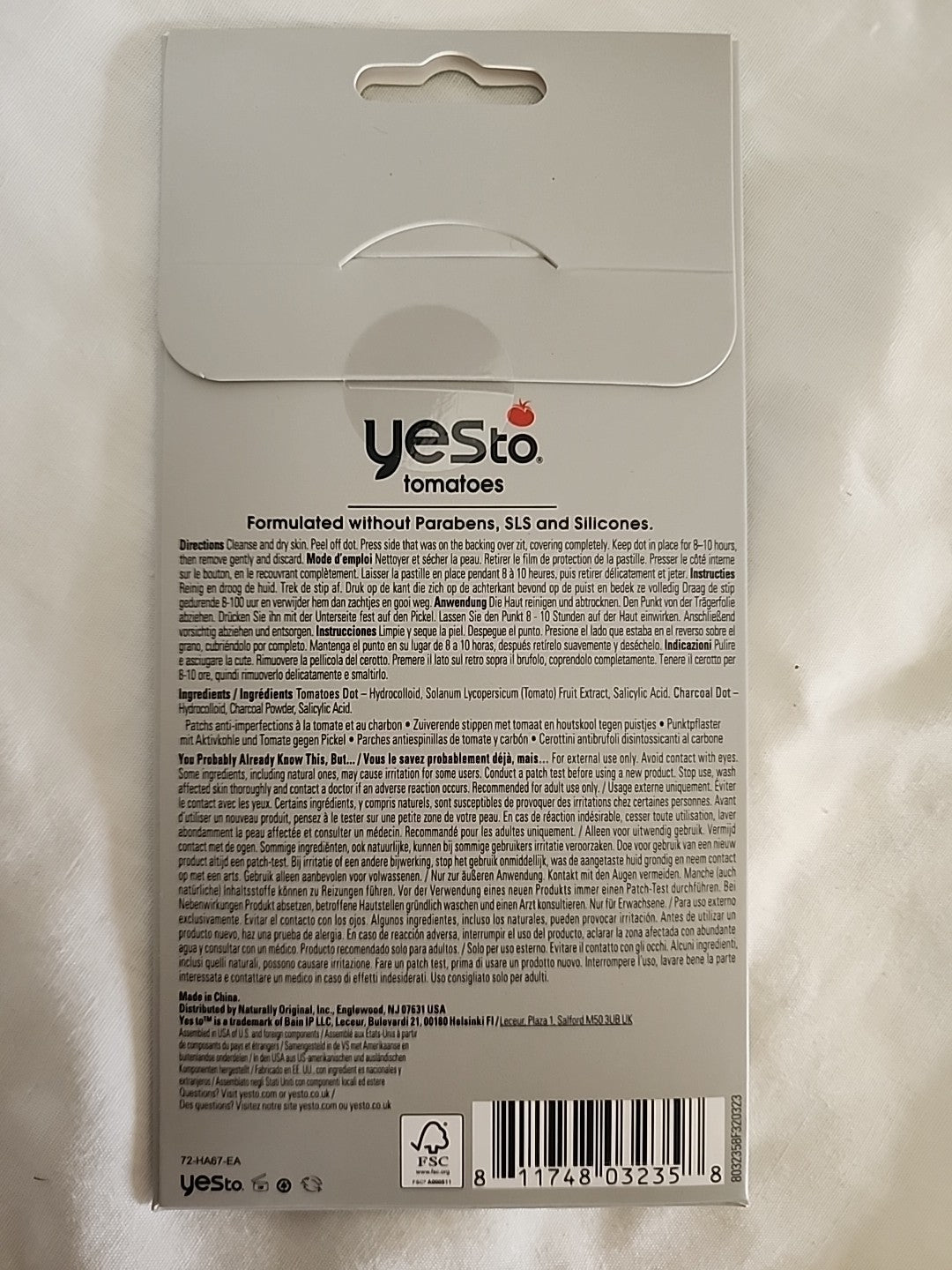 Zit Zapping Dots with Tomato Extract - Acne Spot Treatment (24 Count)