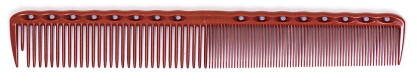 YS Park 336 Fine Cutting Grip Comb - Red Hair Cutting Tool
