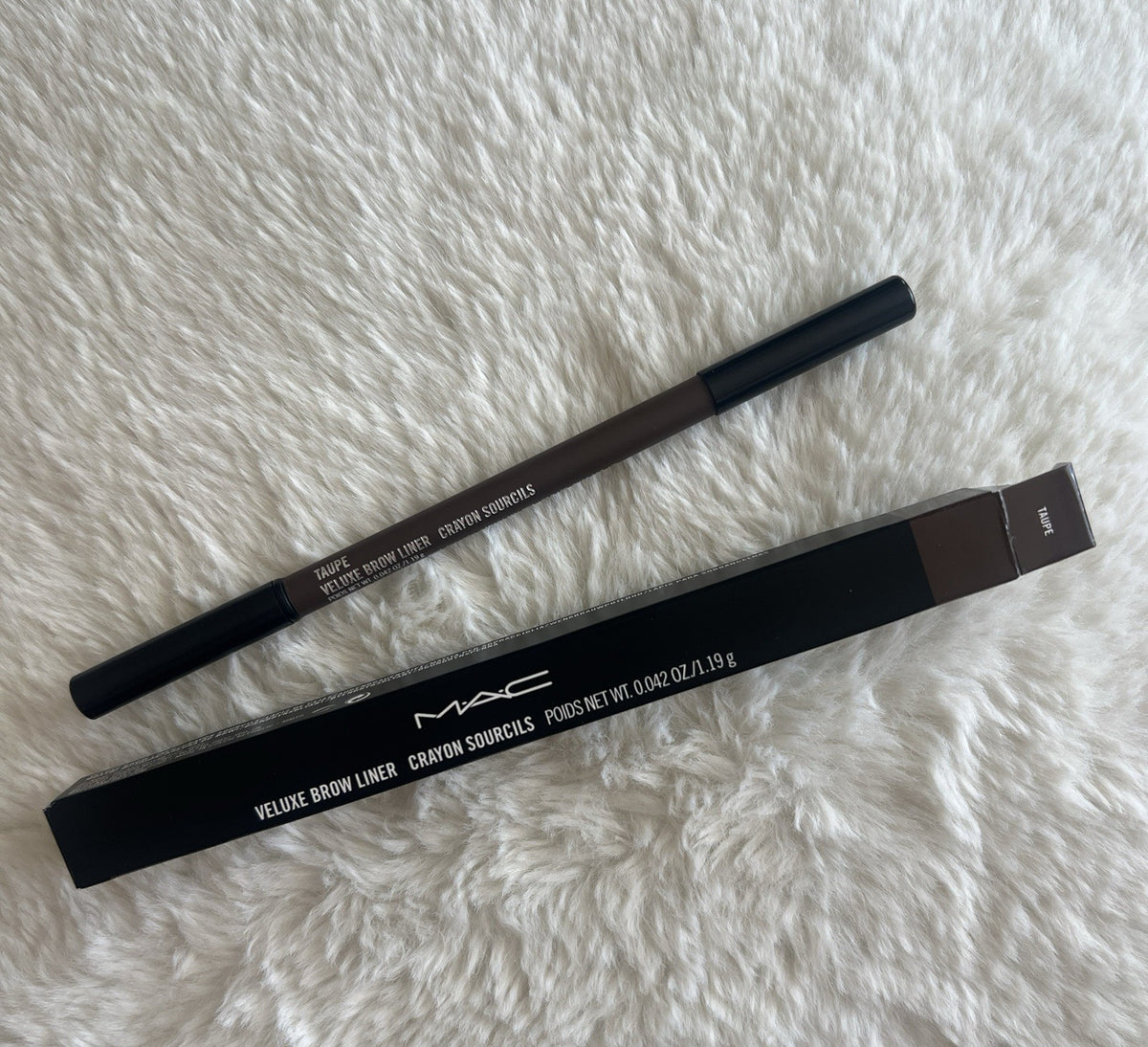 MAC Veluxe Brow Liner Taupe Full Size 1.19g Brow Makeup Pencil