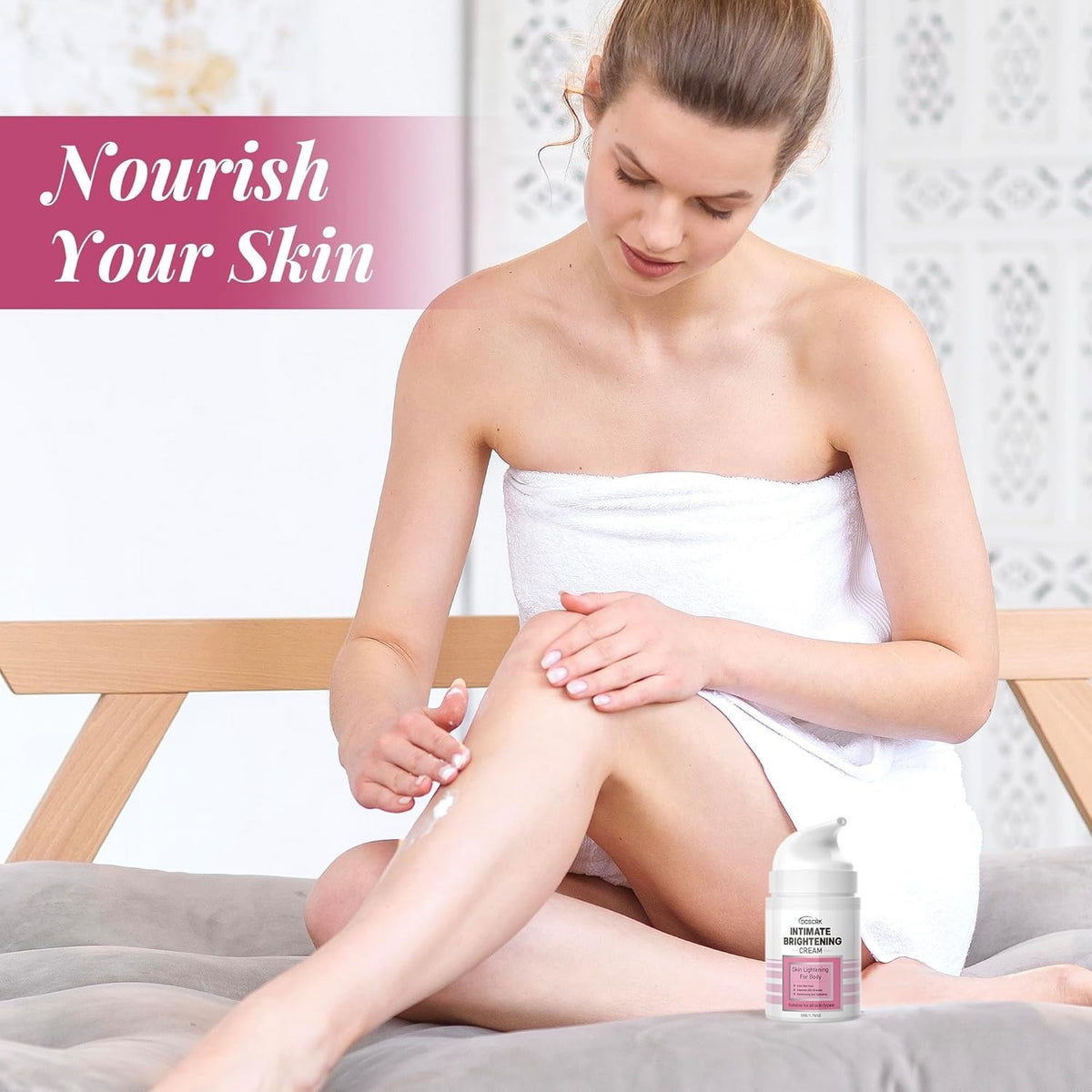 Skin Lightening Cream for Sensitive Areas 4 Pack - Dark Spot Remover & Brightening