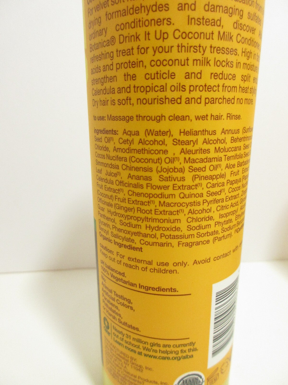 Hawaiian Coconut Milk Moisturizing Conditioner - 12 oz Natural Hair Care