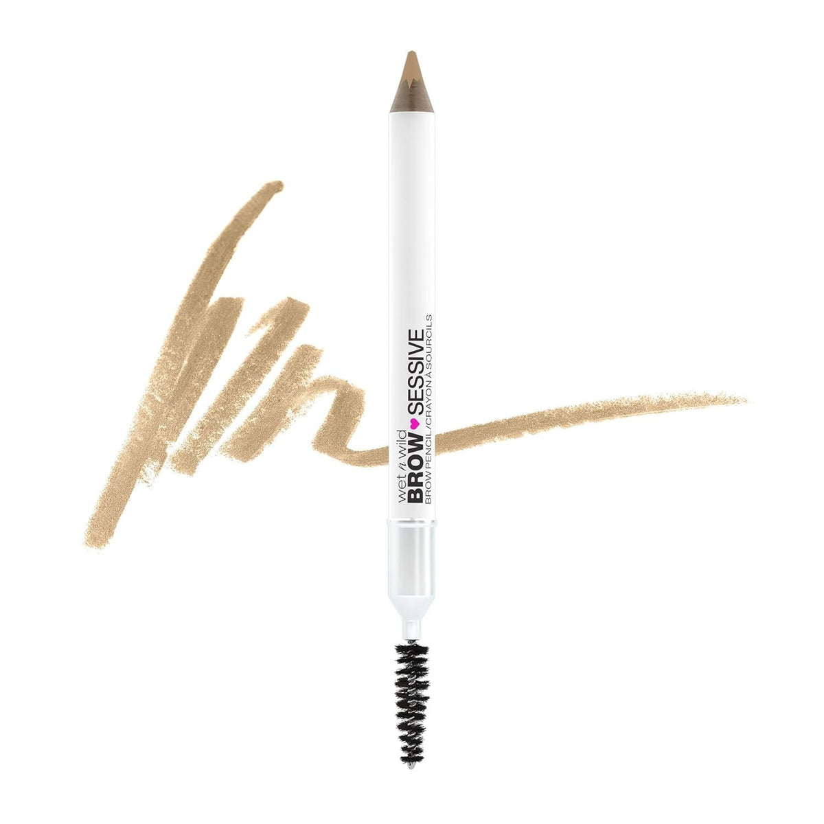 Wet n Wild Brow-Sessive Dual-Ended Brow Pencil with Spoolie - Natural Shades