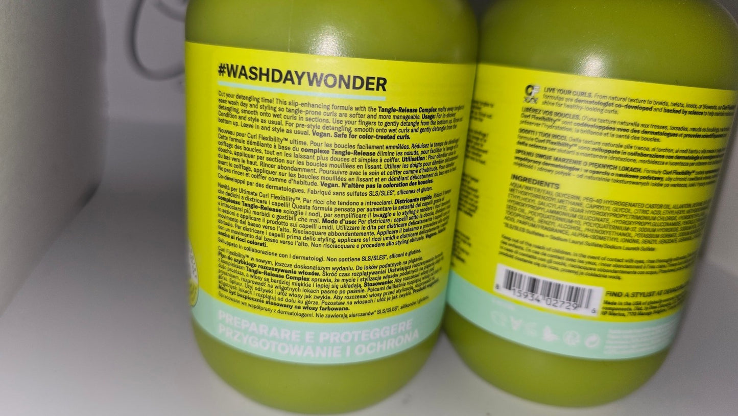 Detangler Spray for Curly Hair - Vegan, Tangle-Release Complex, 12 oz (2 Pack)