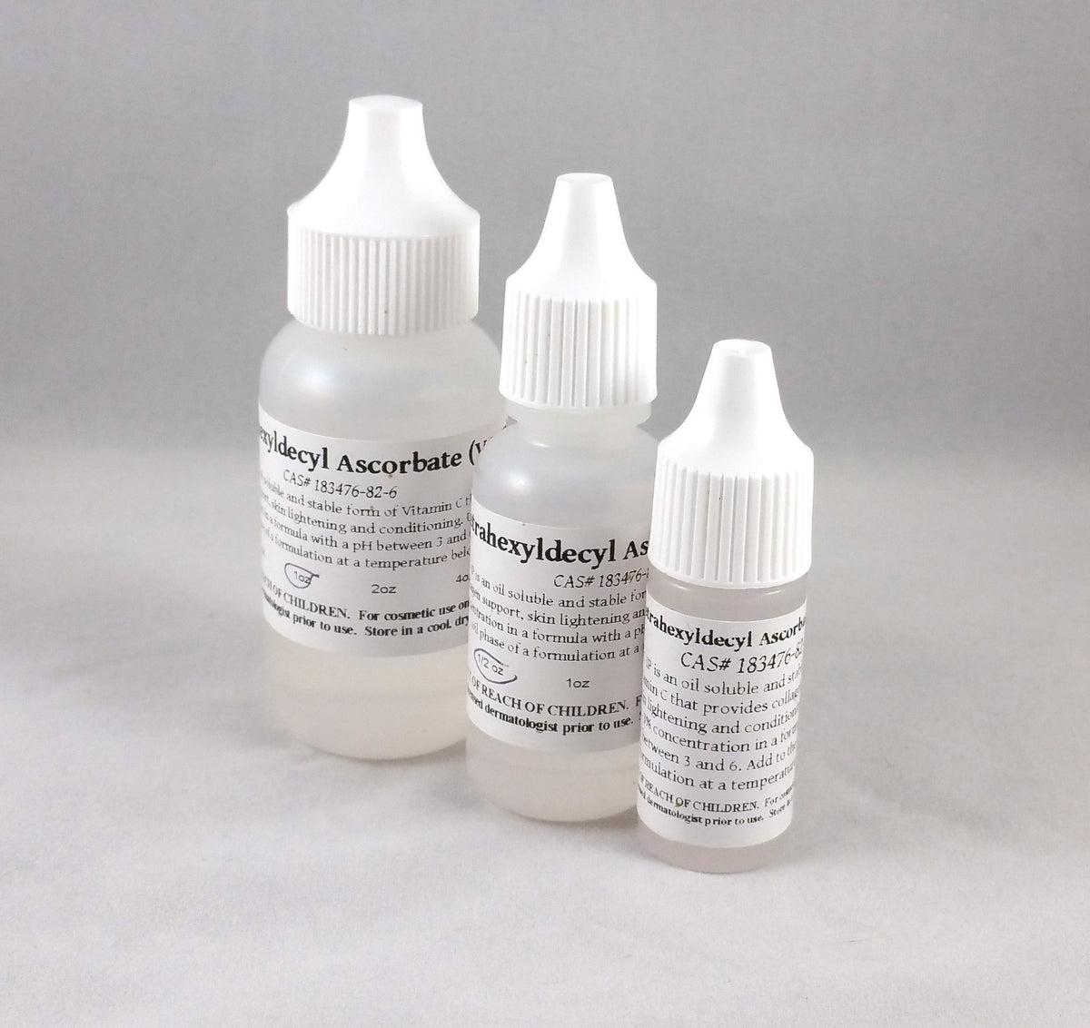 Vitamin C Derivative Serum - Stable Tetrahexyldecyl Ascorbate for Brightening & Collagen Support