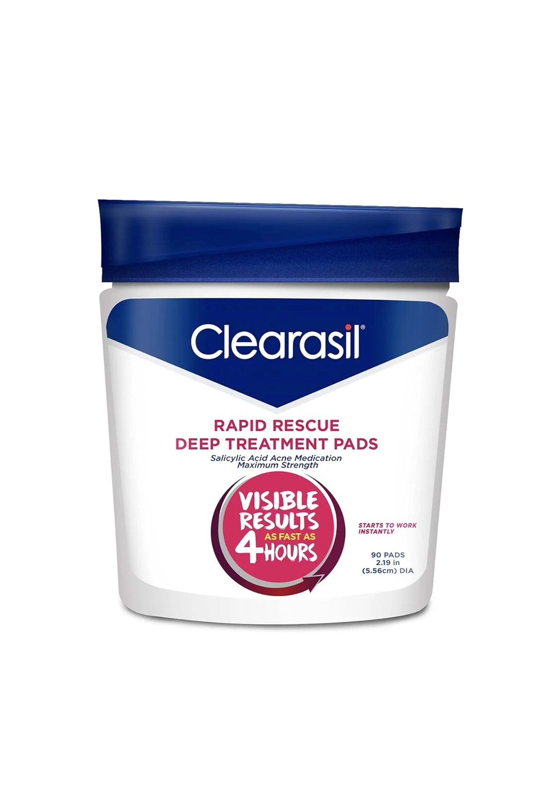 Salicylic Acid Acne Treatment Pads - Deep Rescue 90 Count