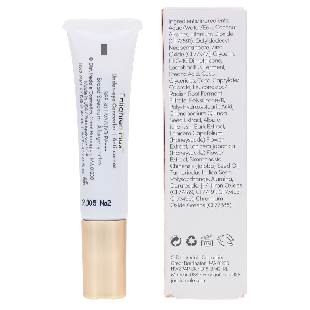 Under Eye Concealer 0.21 oz Full Coverage Lightweight Makeup