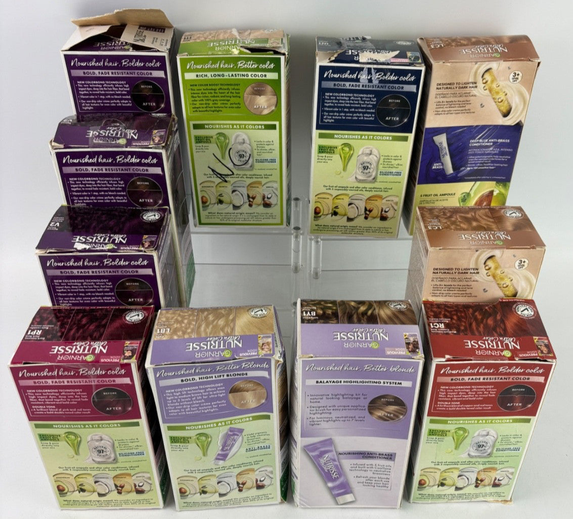 Garnier Nutrisse Hair Color Dye - 11 Pack Variety