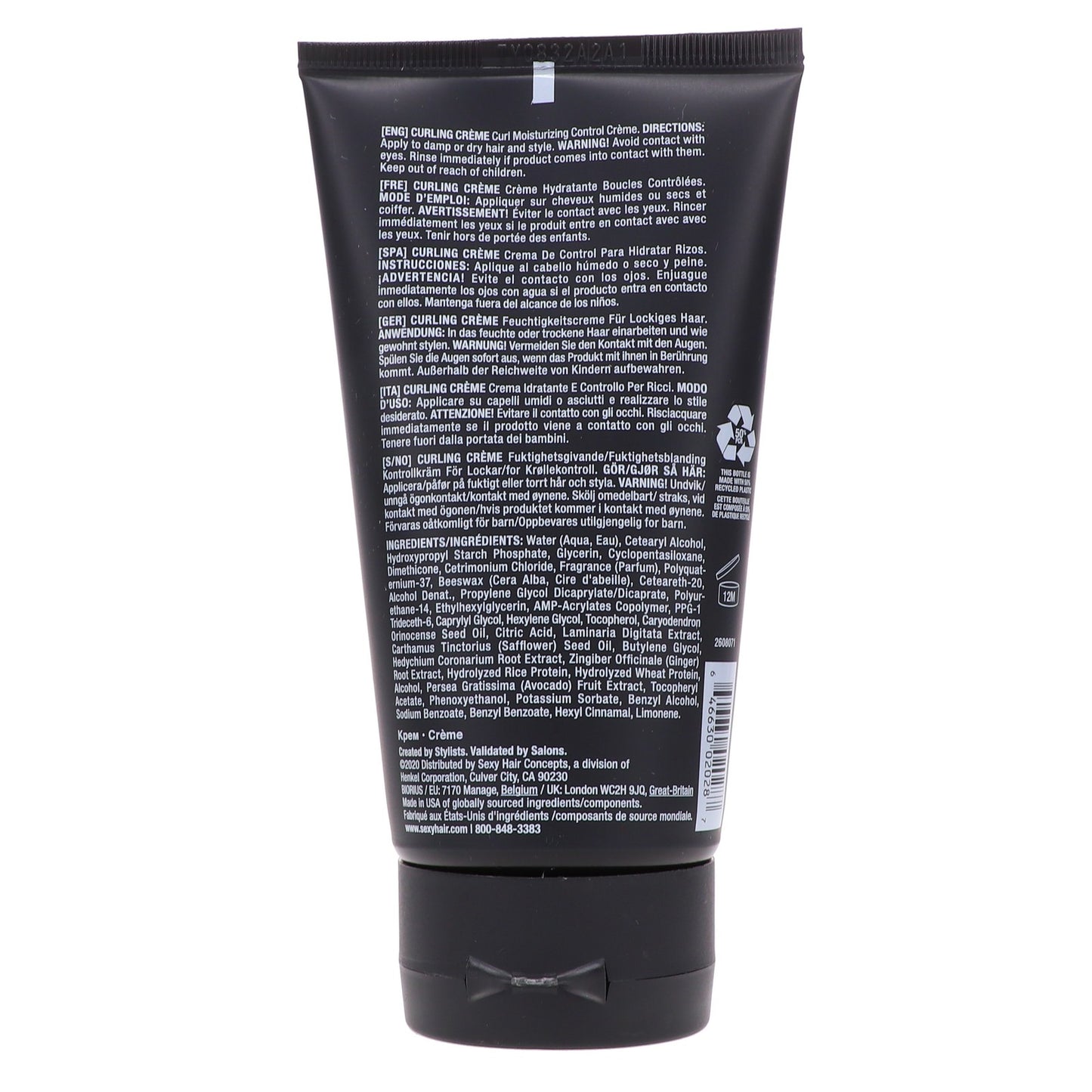 Curling Cream for Medium to Thick Hair - Frizz Control & Nourishment, 5.1 oz, 2 Pack