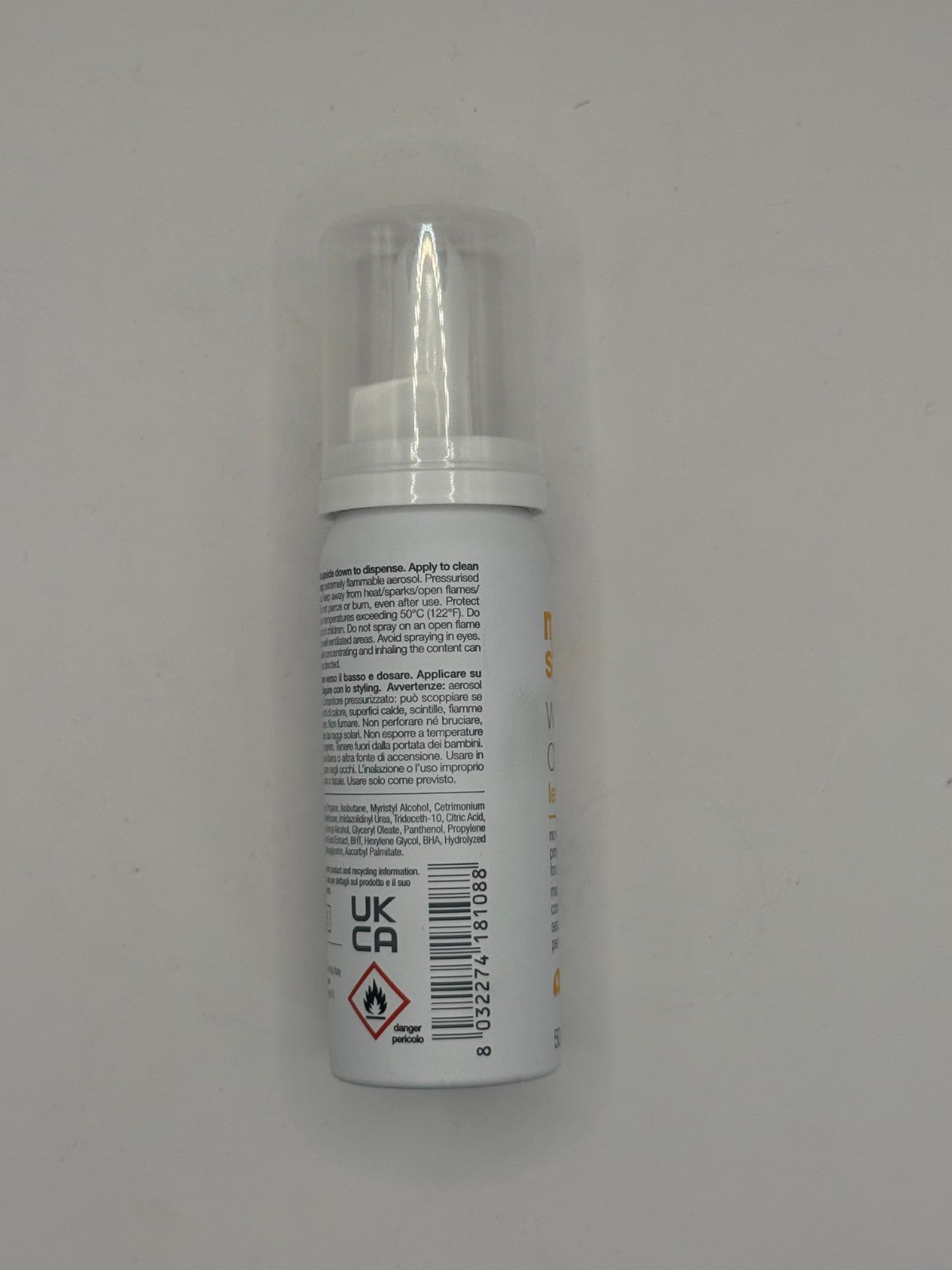 Milk Shake Whipped Cream Leave-In Foam 1.7 Fl Oz Hair Nourishing Styling Mousse