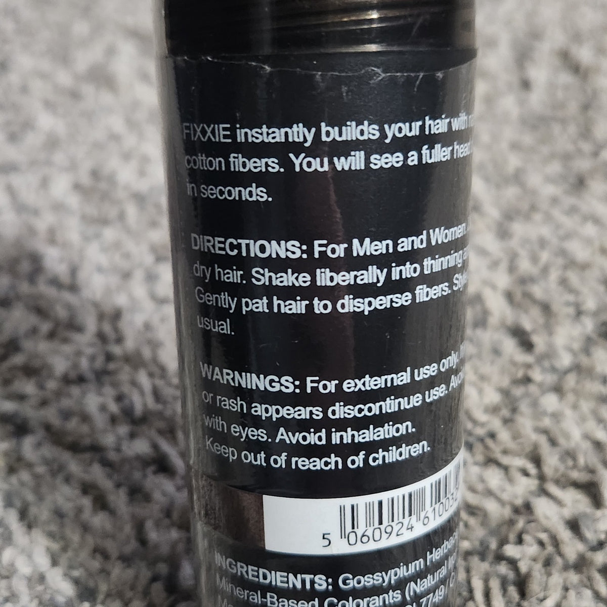 Fixxie Hair Fibers Light Brown 100% Natural For Men Or Woman