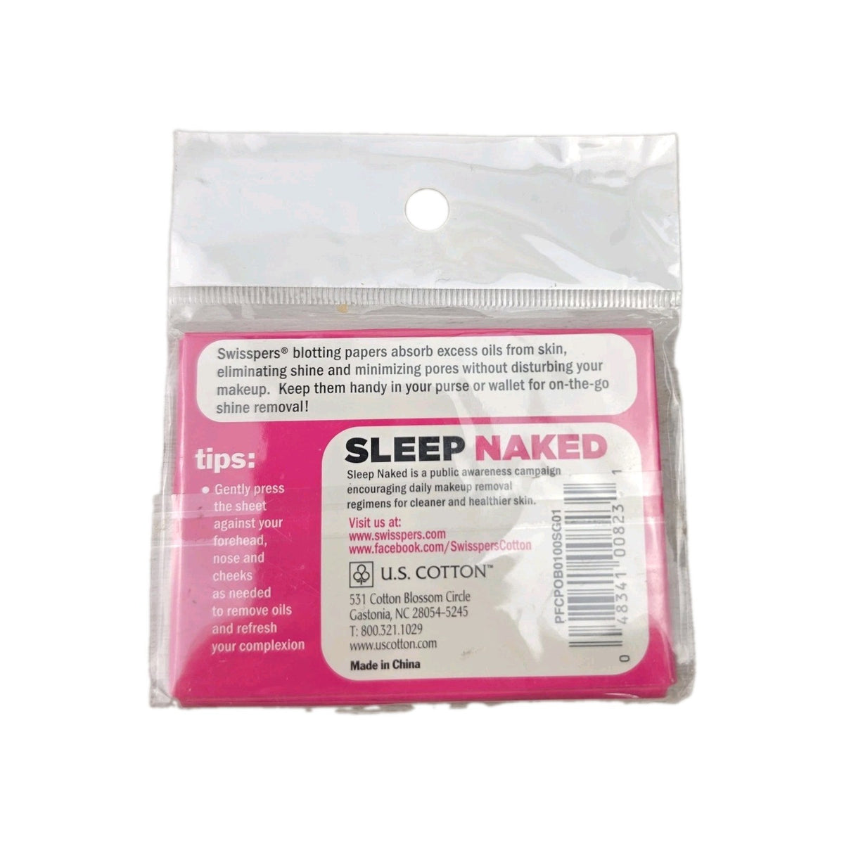 Swisspers Blotting Paper Pack of 6 - 100 Sheets Purifying Facial Sheets
