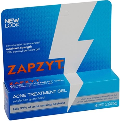 2 Pack Acne Treatment Gel 10% Benzoyl Peroxide - 1 Oz Each