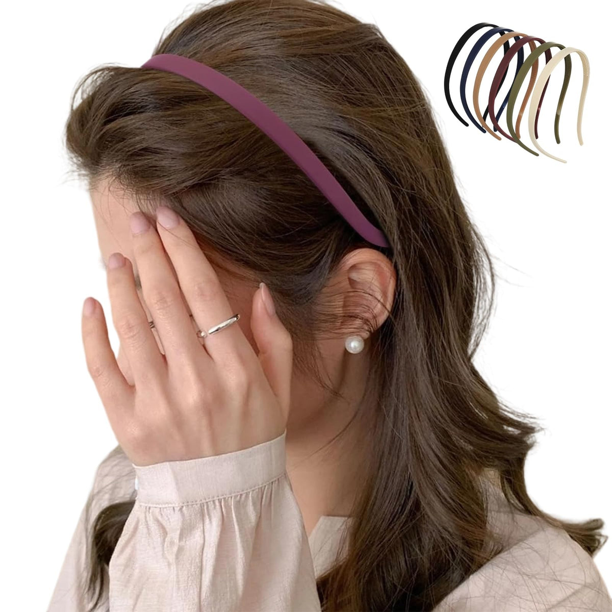 JasperKino 6Pcs No Pressure Headache 1 Count (Pack of 6), Matte -