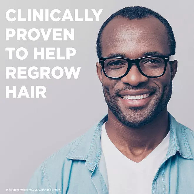Minoxidil 5% Topical Solution for Men - 6 Month Hair Regrowth
